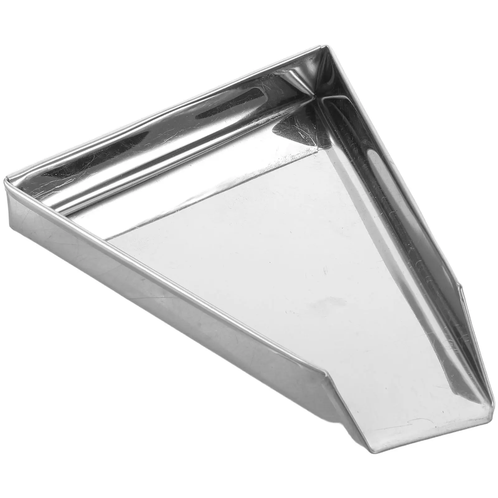 Pharmacy Pill Dispensing Tray Triangular Stainless Steel Medicine Counter Clinic Sorting Pan Hospital Medication Management