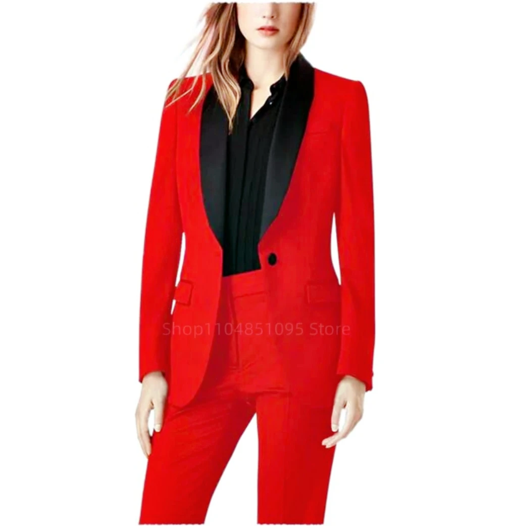 Conjuntos de pantalones verdes para mujer con chaqueta, 2 piezas, chal de un solo pecho, solapa, chaqueta ajustada, conjunto completo de trajes elegantes para oficina para mujer