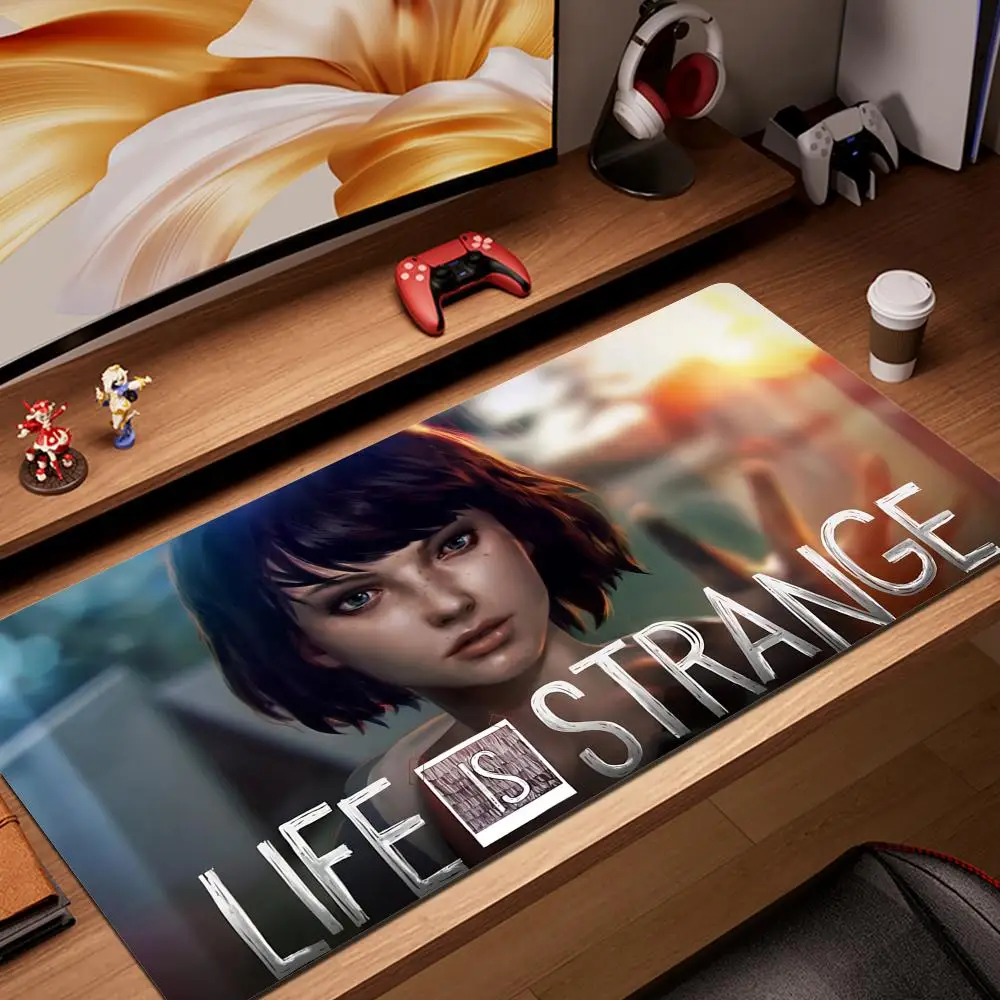 

Life is Strange Mouse pad gaming accessories keyboard desk mat personality non-slip mousepad to custom game mousepad 900x400mm