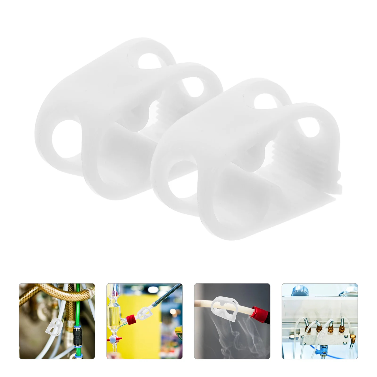 

20 Pcs Flow Control Tube Clamp Lab Replacement Water Hose Clip Stop Laboratory Pom Valve