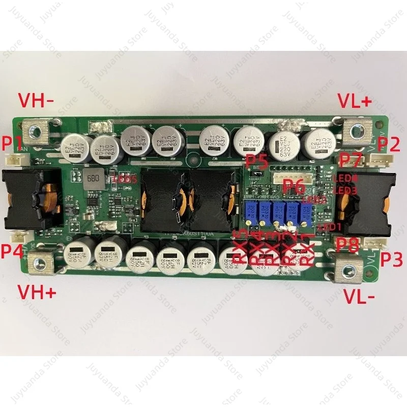 Electric Vehicle Boost Power Supply 60V/80V/100A 2KW Input 12-56V/24-72V Fuel Cell Power Supply