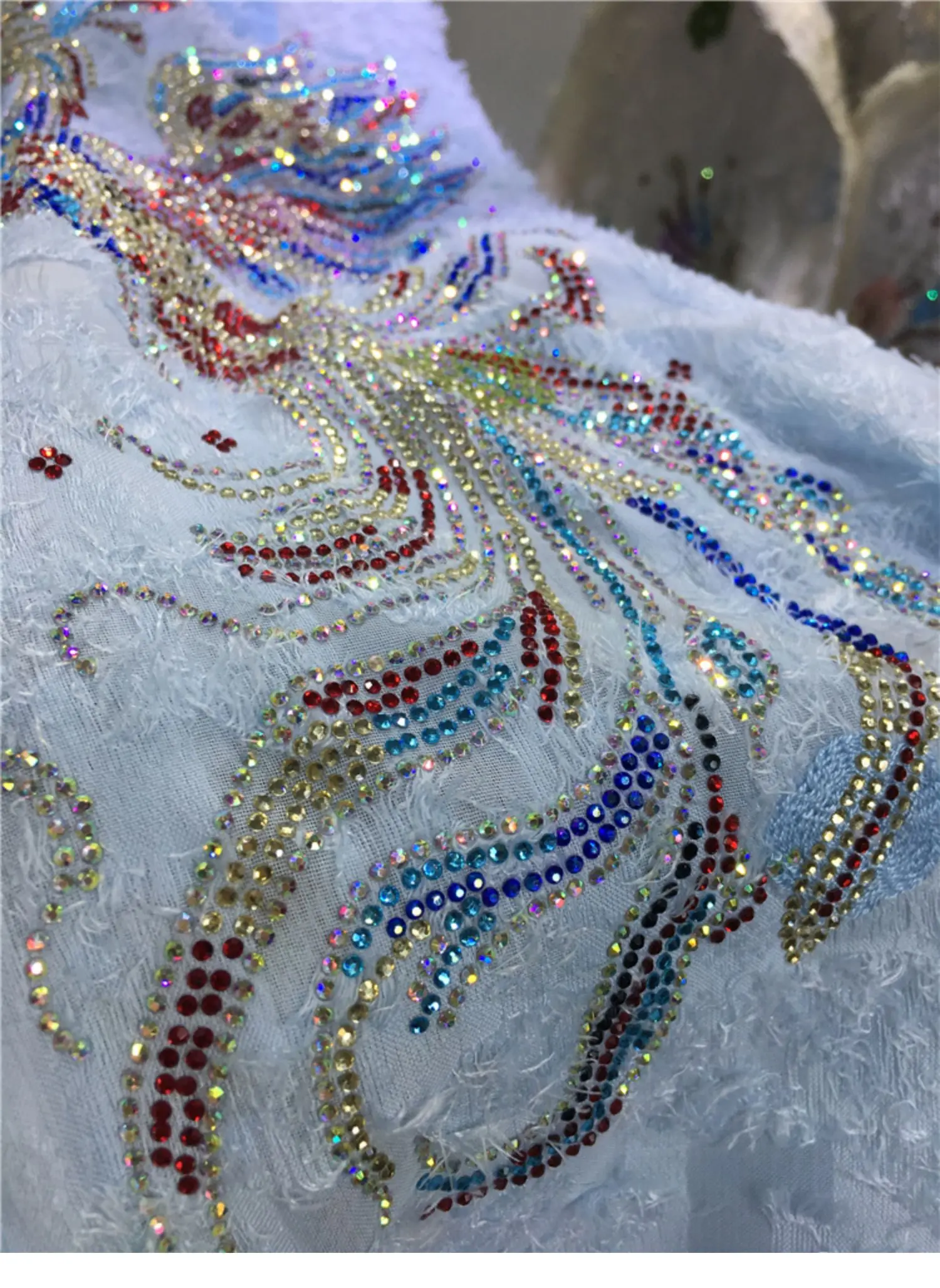 Fashion Women's 2024 Summer New Rhinestone Shirt High Luxury Phoenix Embroidery Polka Dot Light Breathable Loose Mid-Length Coat