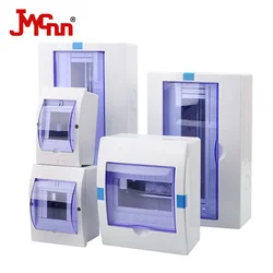 Small household plastic distribution box, open-mounted strong power box, built-in rail factory power box, air switch circuit box