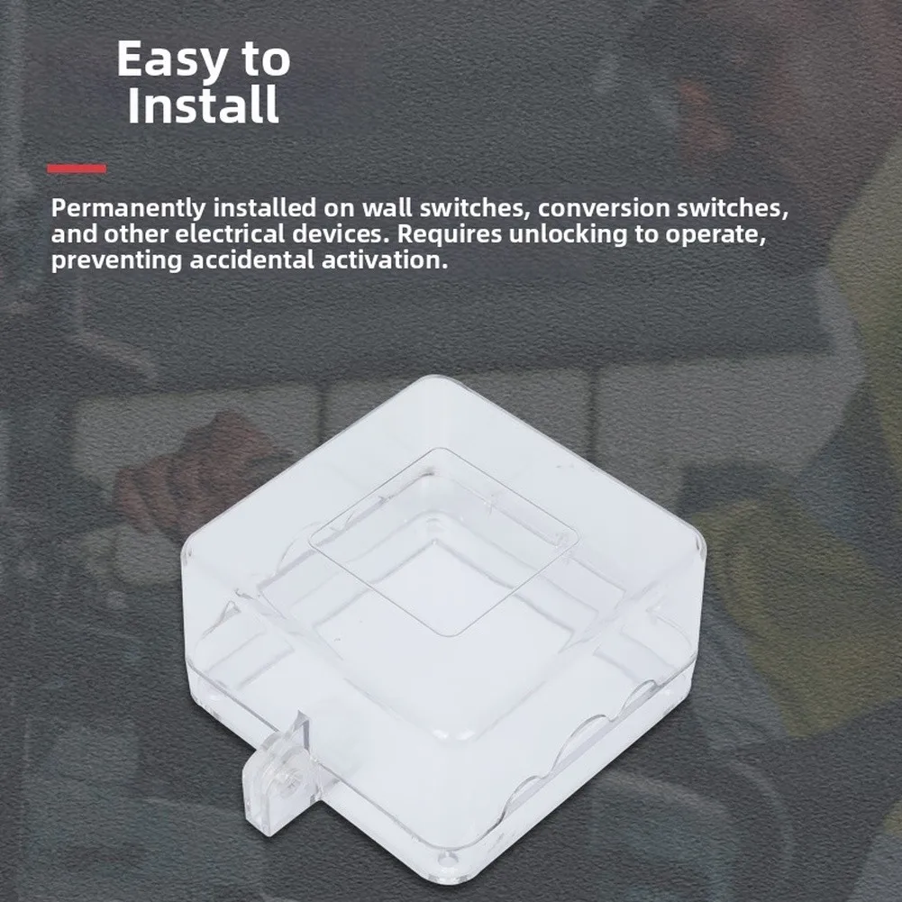 Switch Safety Enclosure Designed to Fit Standard Control Buttons Without Altering Panel Layout or Operational Workflow