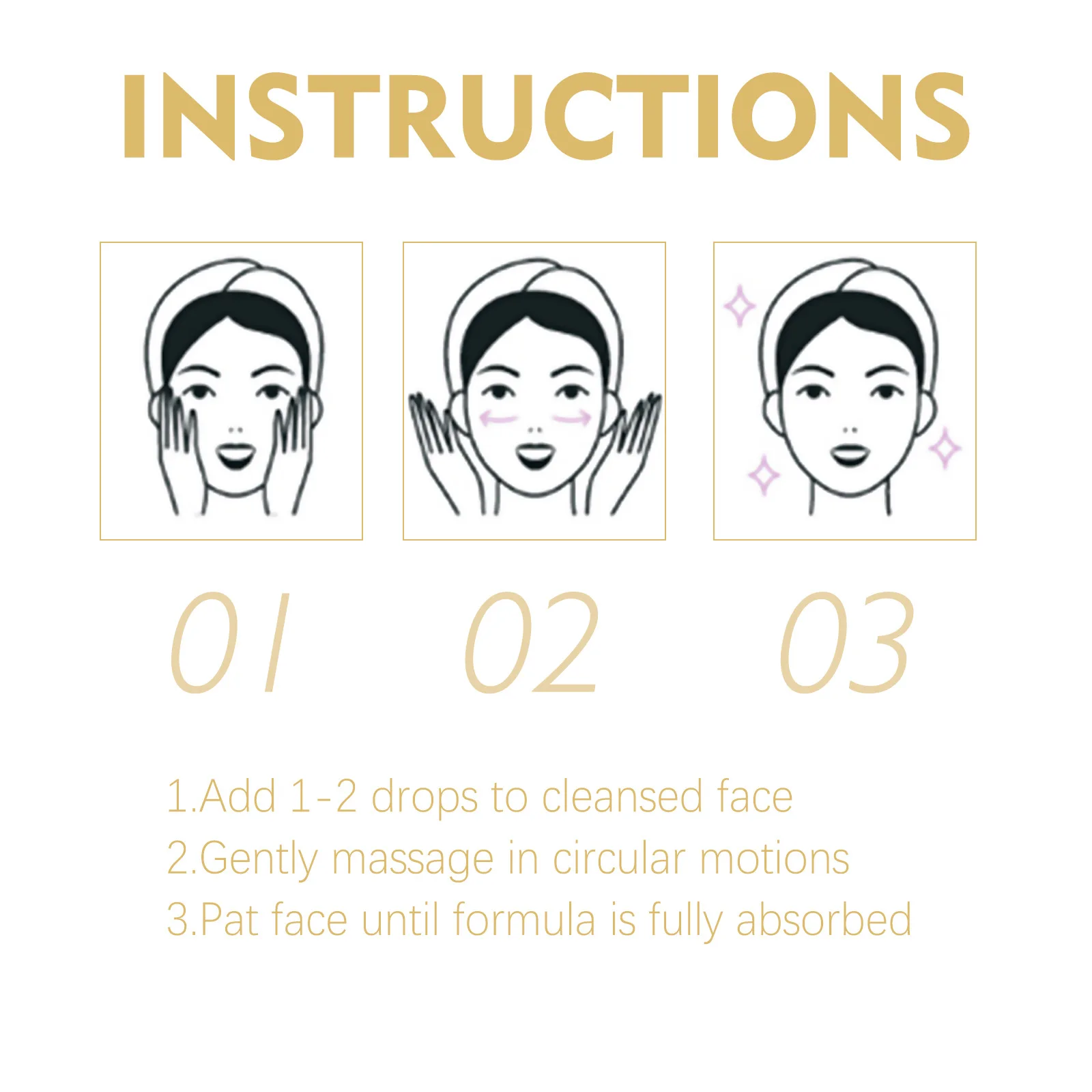 جوهر تكرير العصر الذهبي السائل الببتيد المضاد للتجاعيد جوهر شد البشرة فضفاضة تقليل الخطوط الدقيقة السلس شركة ترطيب #5