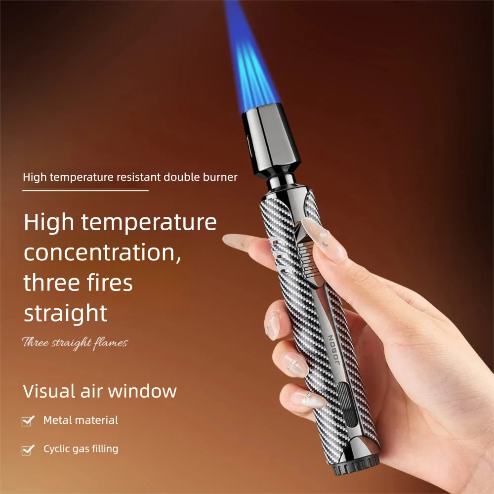 987Cross-Border Exclusive Igniter - Visible Fuel Window Long Style Cigar Moxibustion Wholesale
