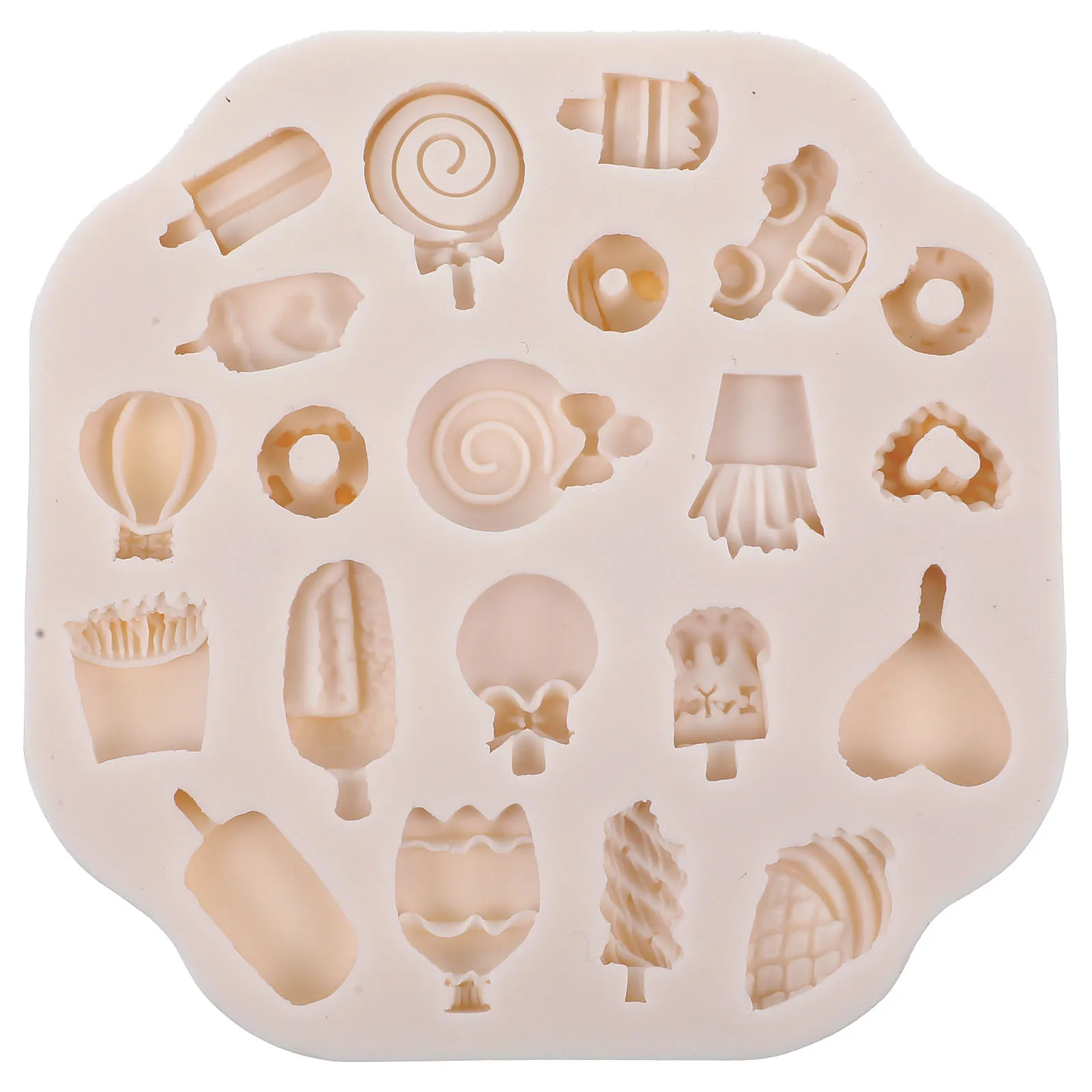 

Silicone Candy Mold For Diy Jewelry Making Craft Polymer Clay Earring Tool Sweet Dessert Molds Crafts Silicone Mold