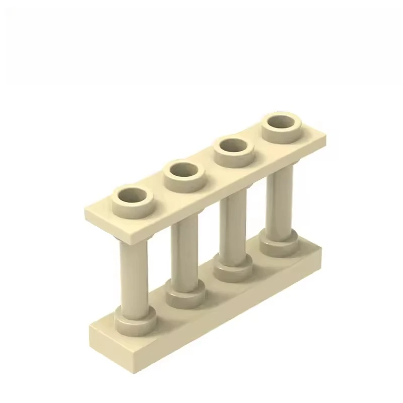 50Pcs Creative Fence Railing Building Block DIY Moc Garden Construction  Accessories Compatible with Brick Children's Toys