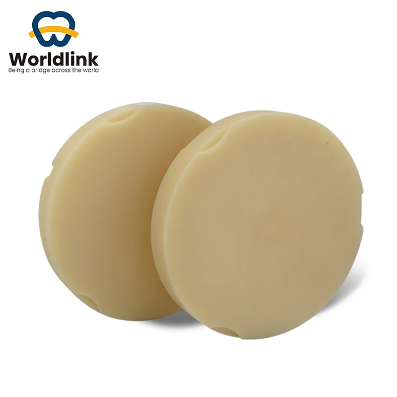 

WorldLink 95MM Multilayer PMMA Vita16 Bleach BL1-4 Dental Whiting Material Natural Teeth A-Class Powder Zirkonzahn