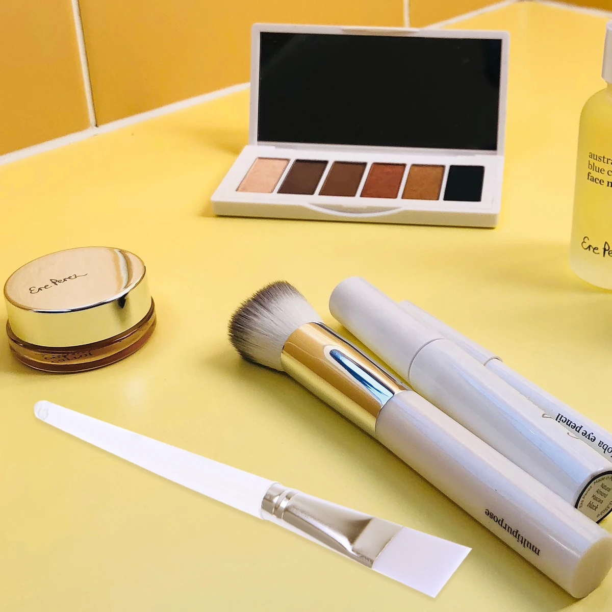 Mascarilla Facial profesional, varilla de cristal transparente, aplicador Facial sintético, cepillo para aplicación de mascarilla o máscara DIY, 1 Uds.