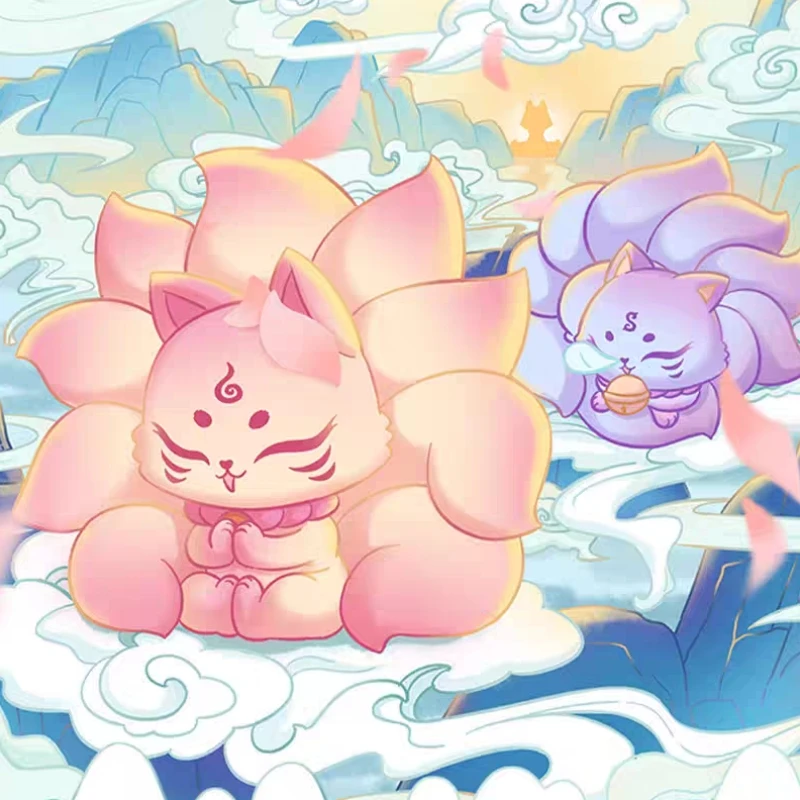 حار القديمة تسعة الثعلب سلسلة الزراعة الخالدة الجيل الأول البحث عن المطر والندى الفصل الخالد صندوق أعمى هدية