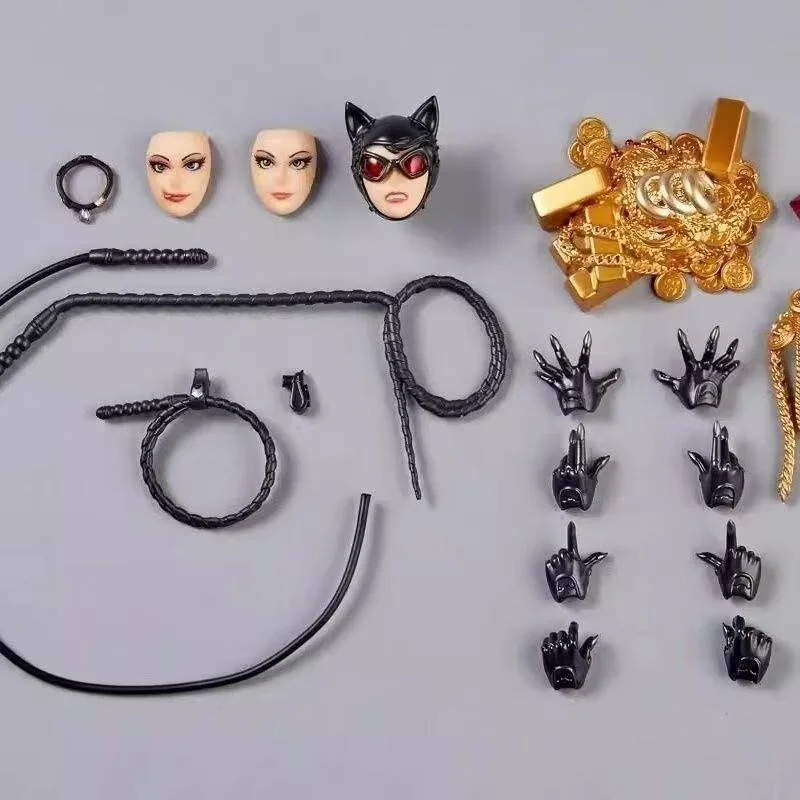 جديد Kaiyodo Revoltech Catwoman Dc Selina Kyle Batman Revoltech مذهلة Yamaguchi Revoltech سلسلة نموذج لجسم تمثال لعبة