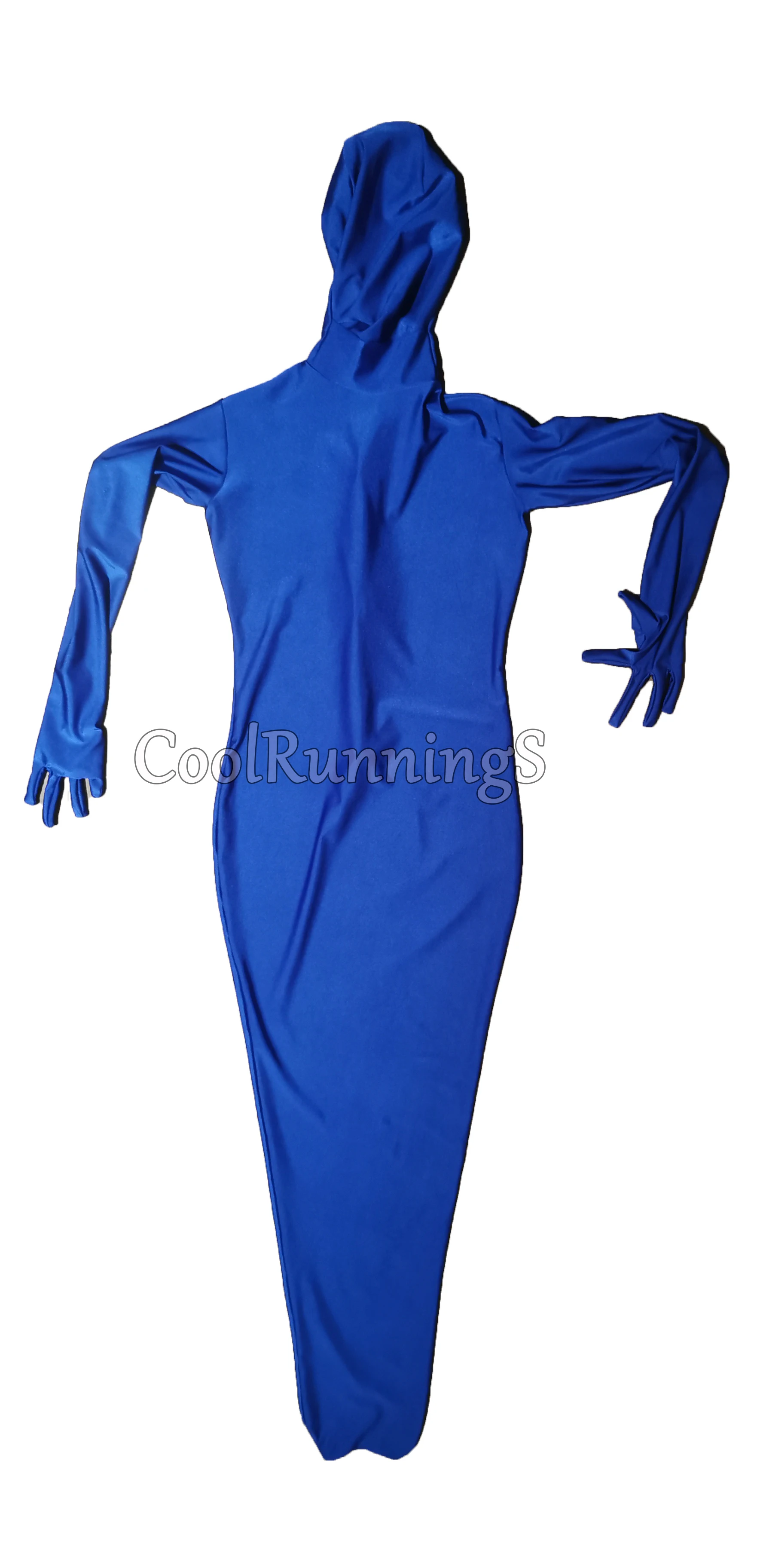 مثير الكبار فستان بتصميم حالم للجنسين Zentai البدلة كامل ارتداءها الجوارب منفصلة الأيدي زي حقيبة المومياء دنة bodybag المرحلة الدعائم