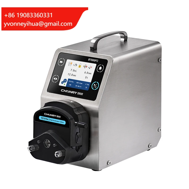 

CHONRY BT600FC Industrial Peristaltic Pump Lab Peristaltic Pump Price Peristaltic Pump