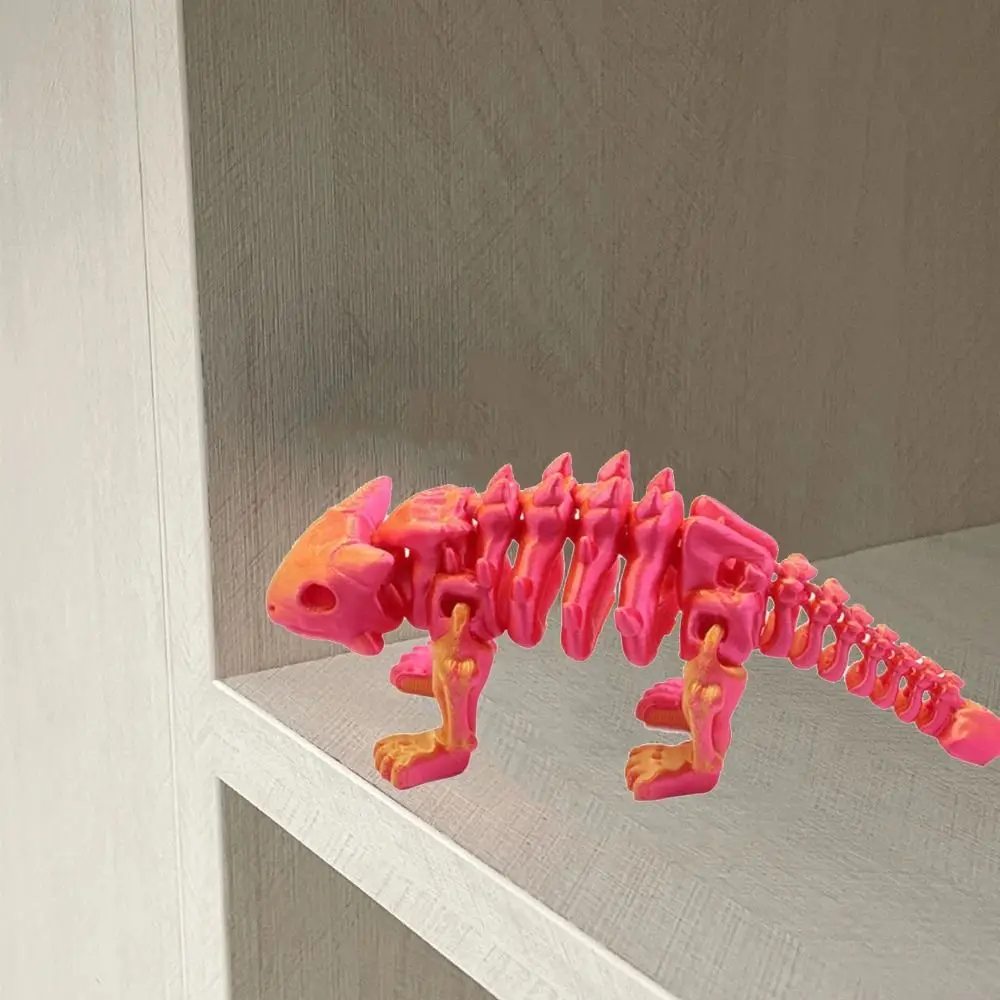 Figurines d'action de dinosaure imprimées en 3D PLA, les articulations de la Statue peuvent bouger, modèle de dinosaure réaliste, jouet d'animaux, figurine à collectionner