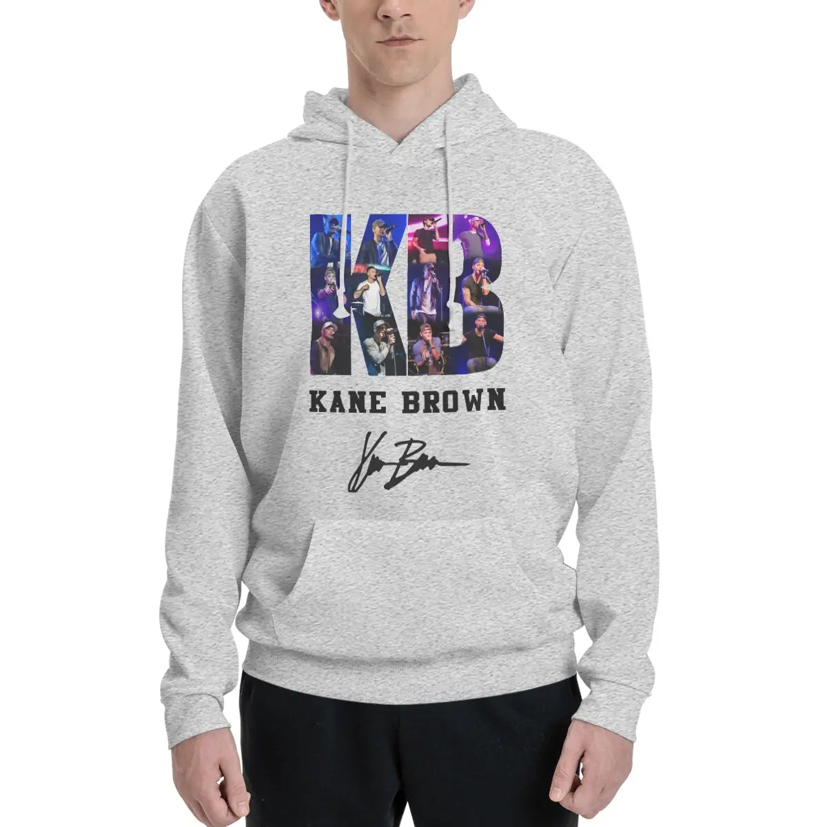 

Kane Brown For Fans Polyester Hoodie Men's Sweatershirt Warm Dif Colors Sizes