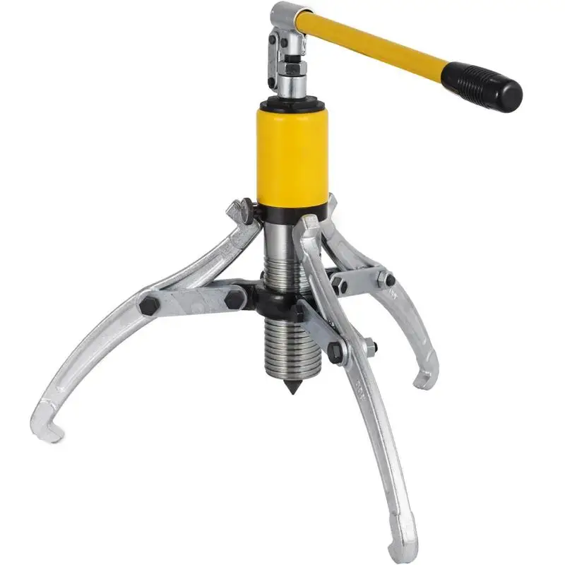Extracteur hydraulique 15T, extracteur de moyeu de roue hydraulique, extracteur de volant moteur, 3 griffes, extracteur hydraulique d'engrenages/roulements/roulements de roue, 180 mm max. Extracteur de roulement hydraulique Reach