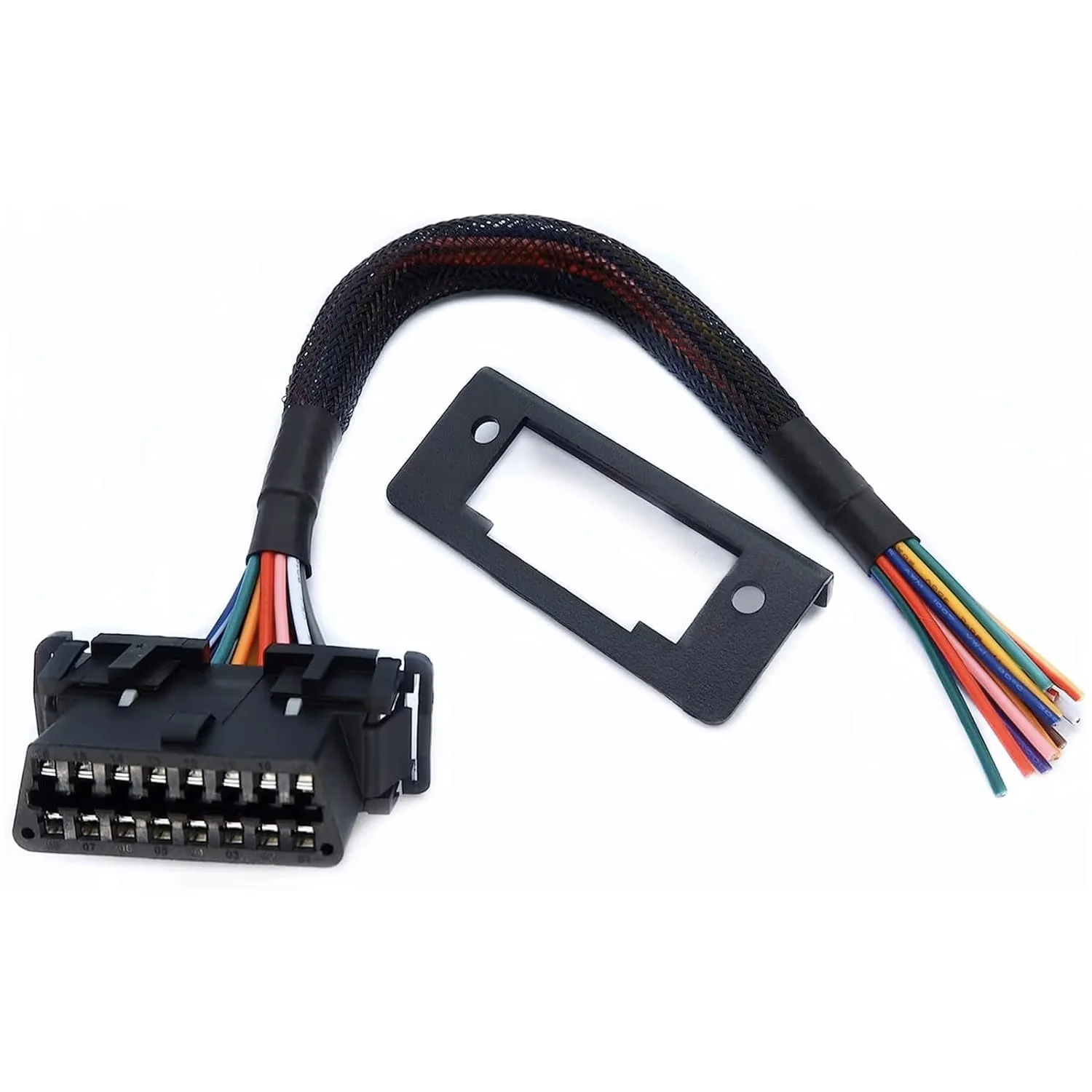 30CM DIY 16pin J1962 OBD2 Extension Cable Male Line To Female Automotive Car Diagnostic Auto Tool OBD 2 Connector Cables