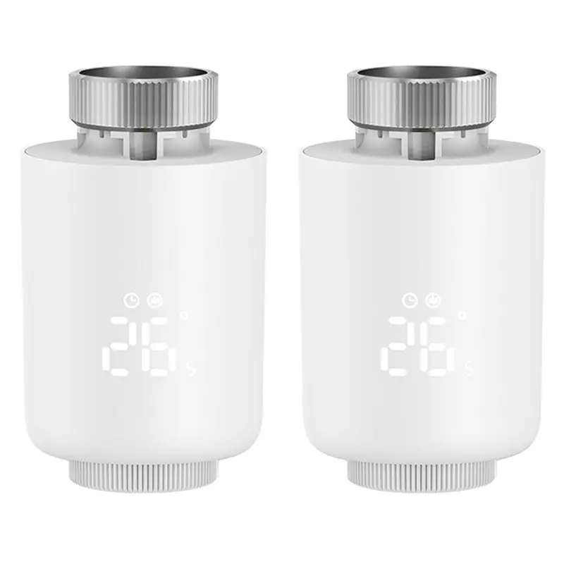 A26F-Voice Controlled Wifi Smart Radiator Actuator Valve Thermostat Temperature Regulator