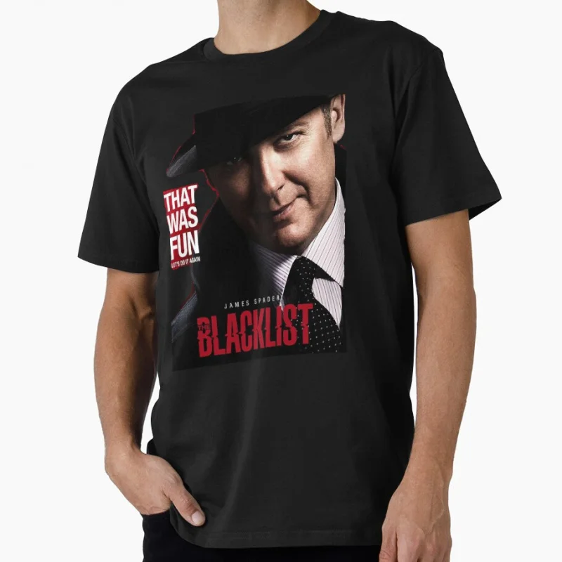 

James Call Me The Blacklist Raymond Red Reddington Funny Gift shirt for man 100% cotton Print Graphic Clothes All size Tops