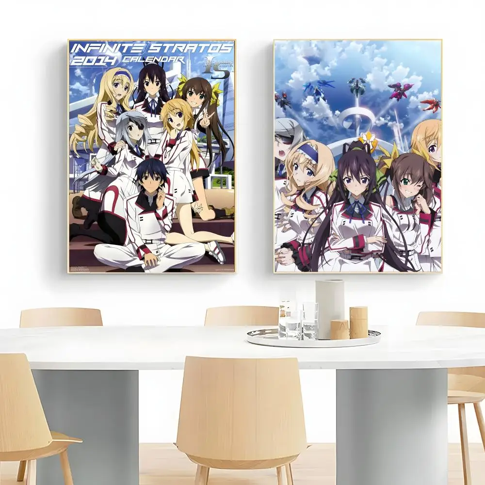 Flashy Mecha Anime I-Infinite Stratos Poster Wall Art Print Decorative Mural Home Decor Gift Unframed