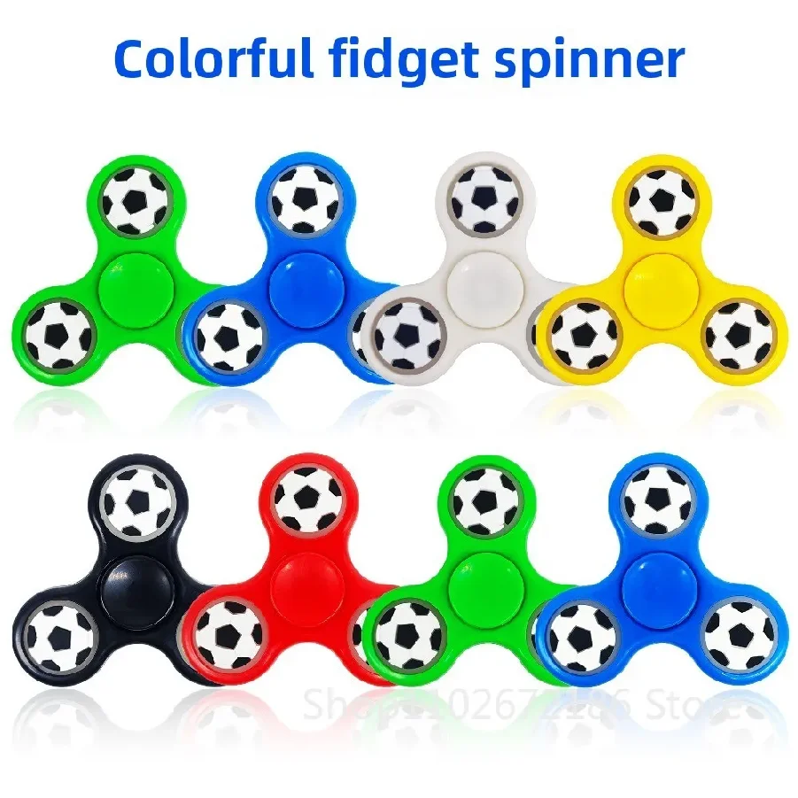 

5-20PC Football Theme Fingertip Spinning Top Kids Party Birthday Party Gift Christmas Holiday Carnival Kindergarten Reward Gifts
