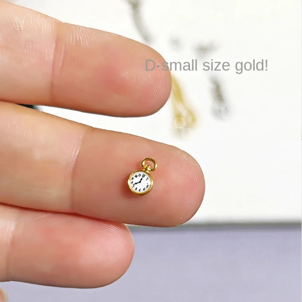 Necklace Watch Dollhouse Simulation Pocket Watch Ob11 Accessories Simulation Mini Necklace Pocket Watch Alloy Vintage