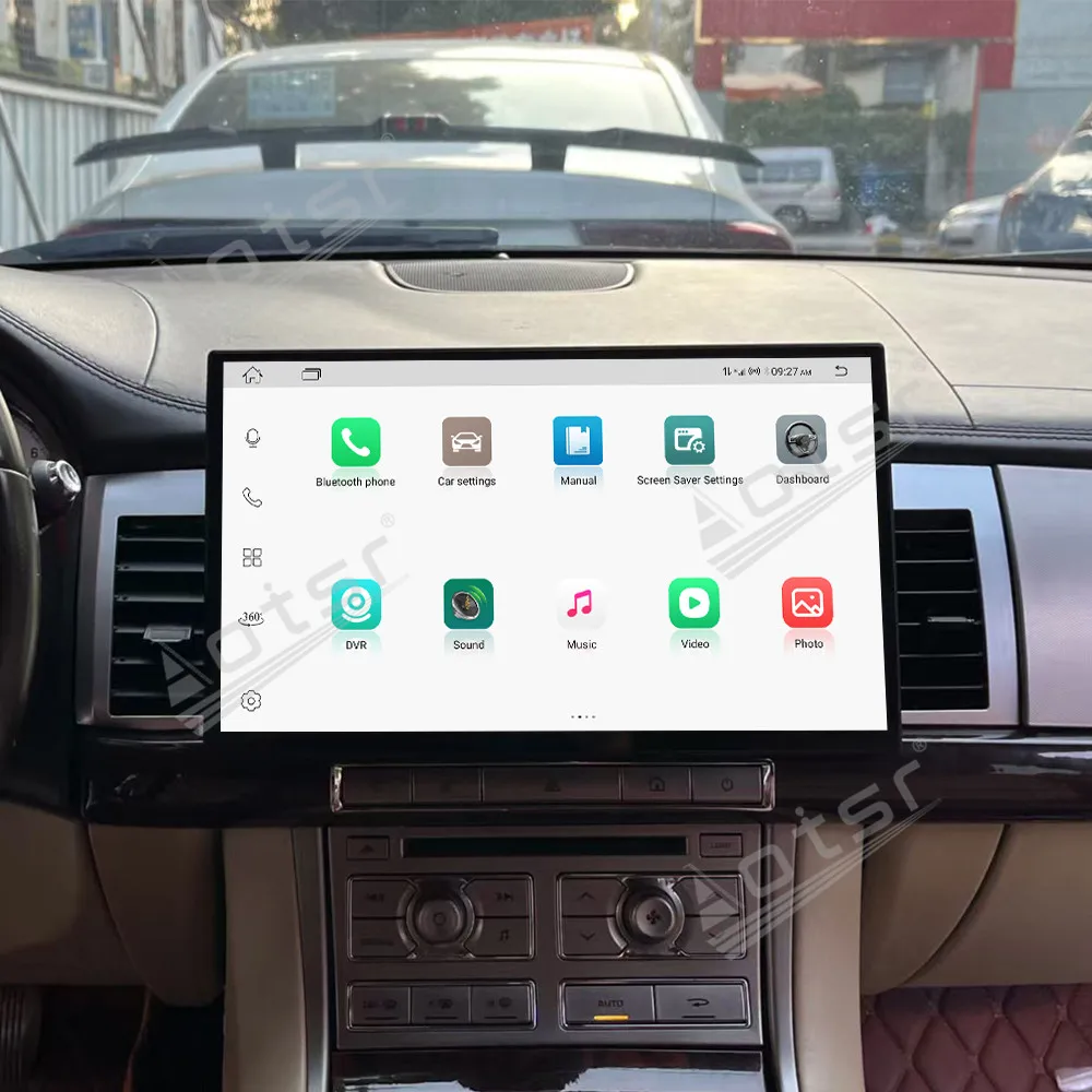 

13,1-дюймовый автомобильный радиоприемник с Android и Carplay для Jaguar XF 2008~2015, мультимедийный проигрыватель, GPS-навигация, головное устройство