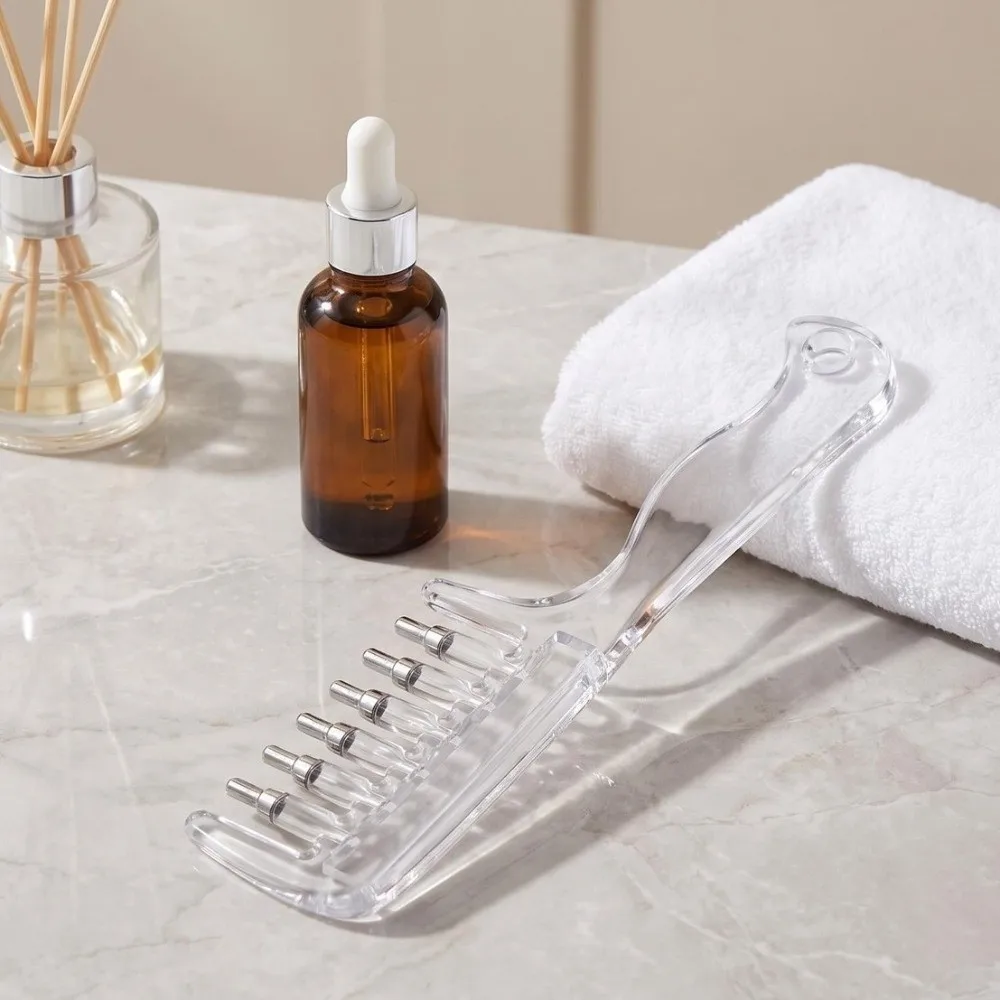 Multi-Function Mini Portable Head Applicator Anti-Frizz Scalp Nourish Hair Firming Applicator Anti-Static Hair Care