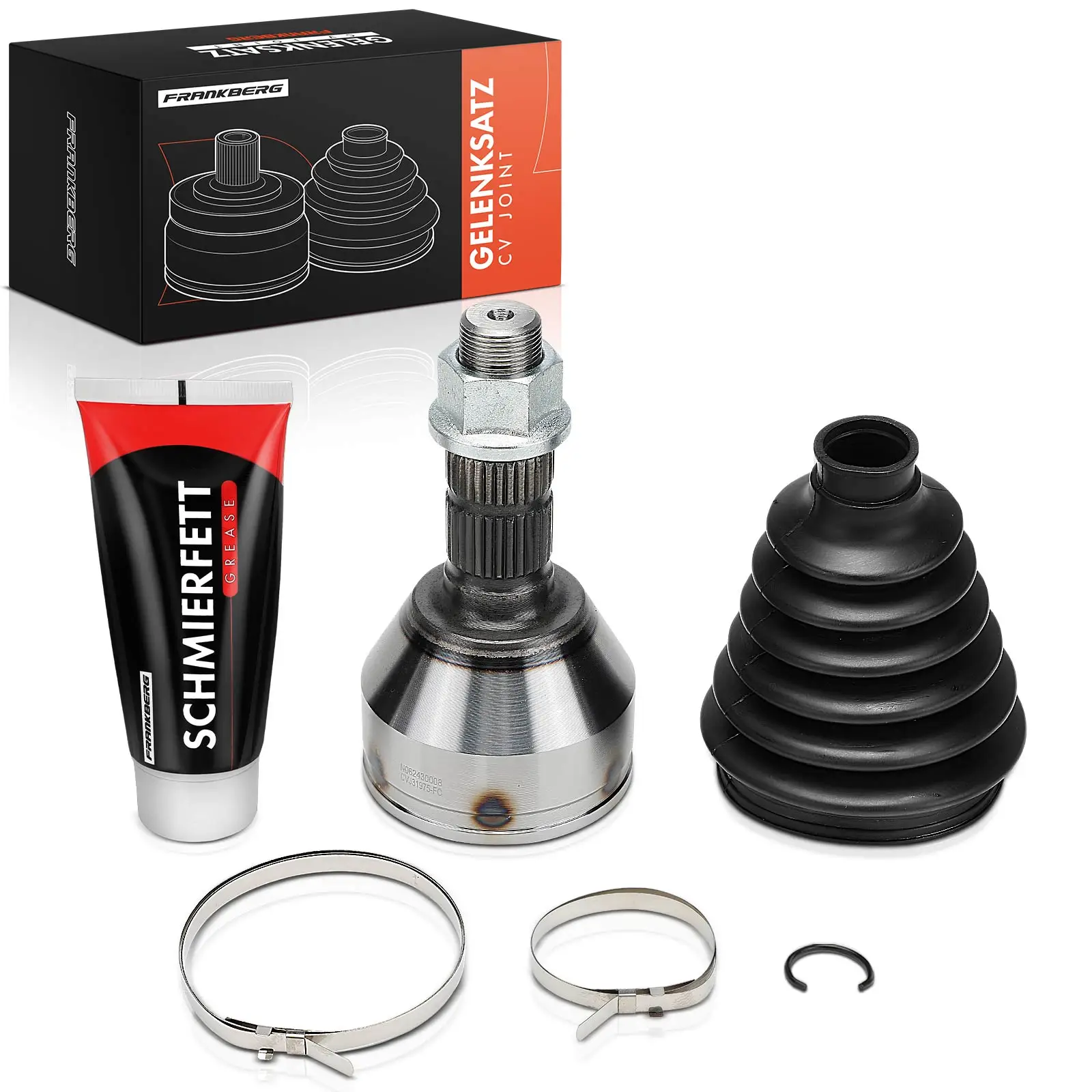 Frankberg 1x Antriebswelle Gelenksatz Vorderachse für Opel Astra J Vectra C Insignia Saab 93190460 821038 VKJA5921 12-231975