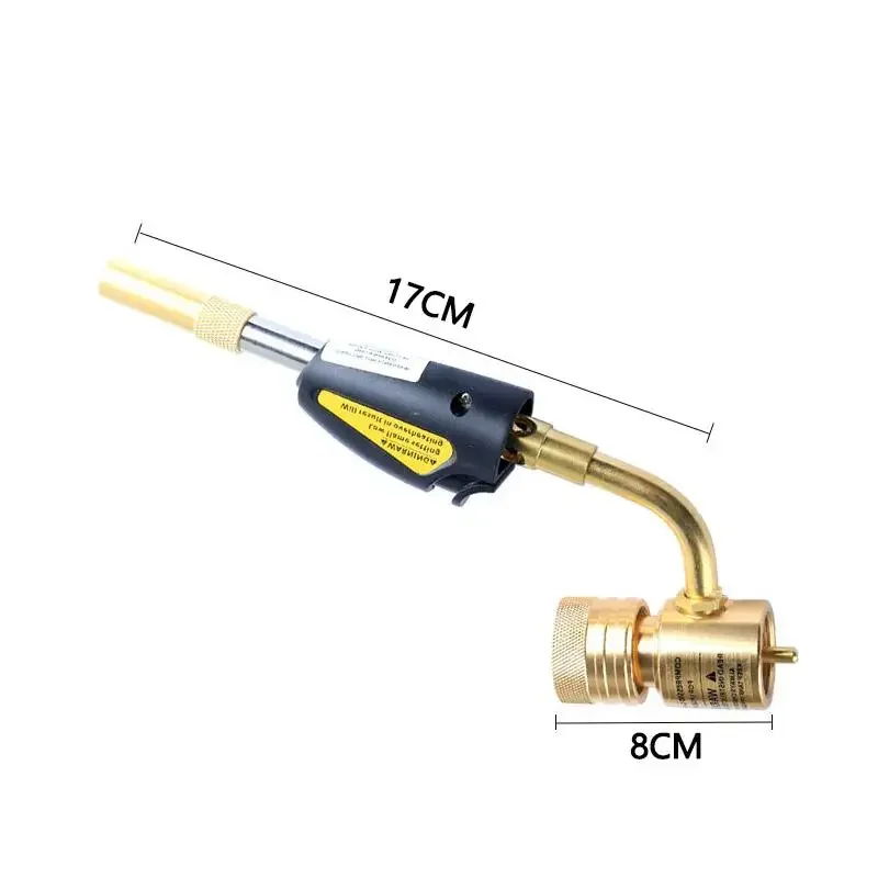 Imagem -06 - Mapa-tochas de Soldagem para Camping Auto-ignição a Gás Tocha Turbo Solda de Brasagem Propano Encanamento Eua Churrasco Cozinha Cozimento