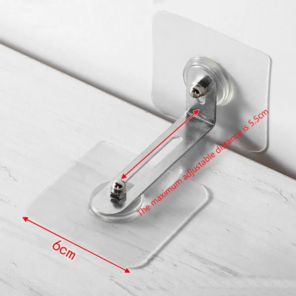 Soporte de pared antipunta, Clip fijo antirgiro, seguridad para niños, estabilizador de muebles para el cuidado del bebé, seguridad para niños, anticaída