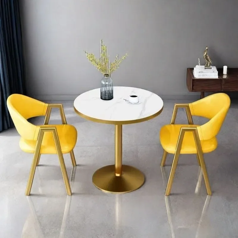 Modern simple leisure small apartment reception negotiation table