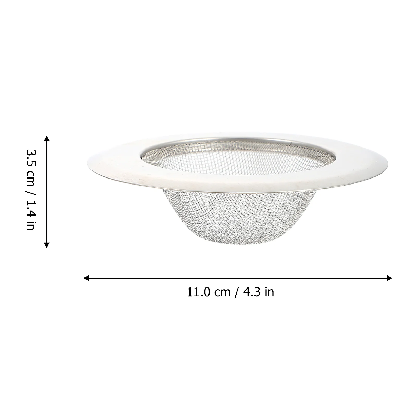 2 قطعة حوض مطبخ ستنلس ستيل مصفاة استنزاف تصفية للأغذية الشعر الحطام الماسك مناسبة الحمام حوض استحمام للاستخدام