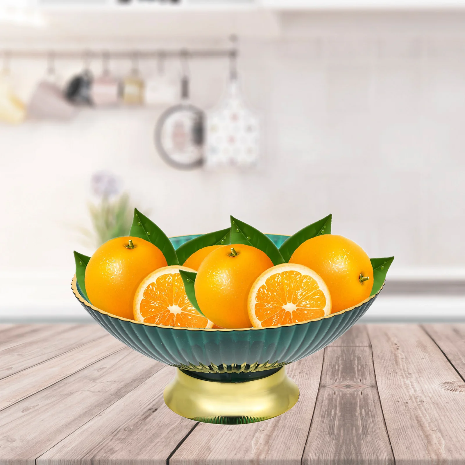 

High Base Fruit Holder Multi-Purpose Decorative Fruit Tray Snack Storage Basket Party Table Display Centerpiece