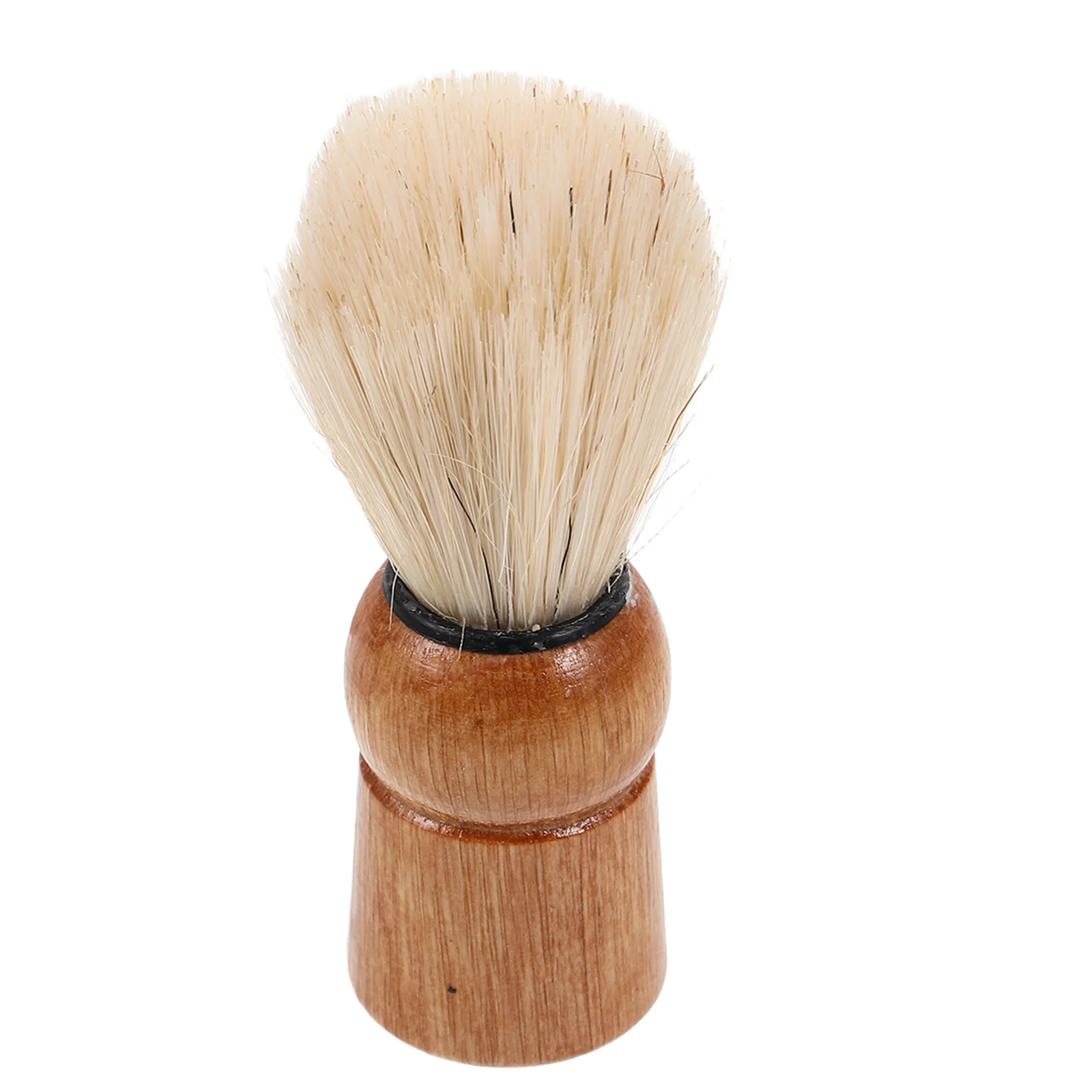 

Retro Beard Brush Shaving Cream Shave Tool Soap Wooden Handle with Barber Bristle Mens Badger