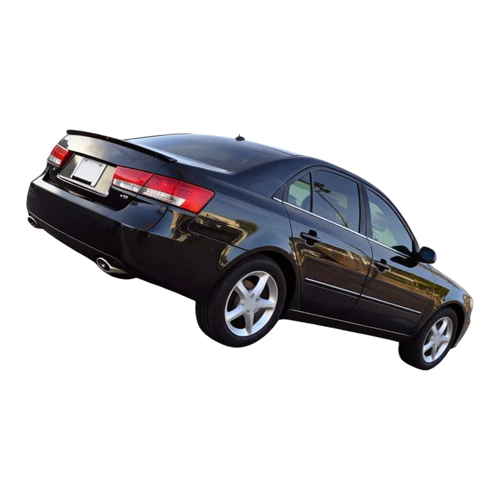 C-Pillar Exterior Triangular Trim Strip for Hyundai Sonata 2006-2010 C Pillar Outer Molding Replacement ABS Material OEM