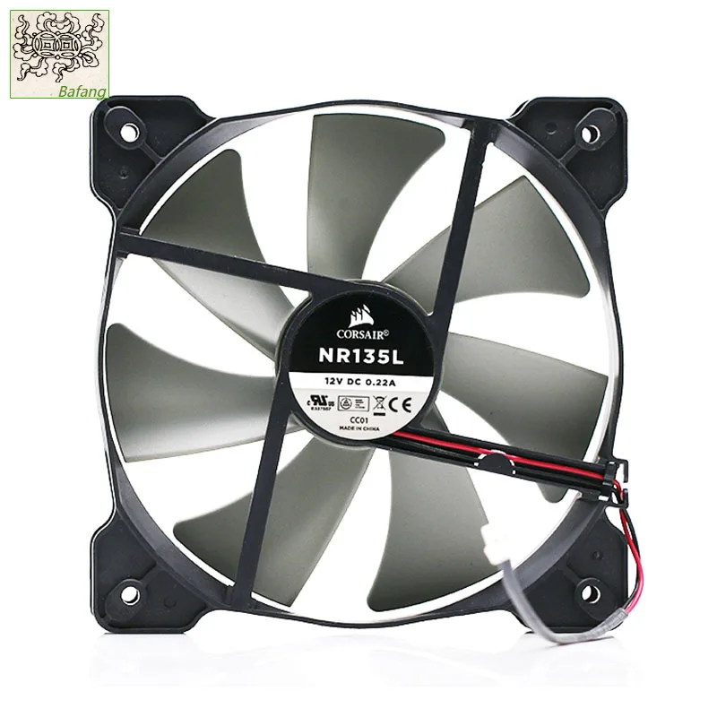 

Jinlingge для вентилятора 135 мм NR135L 13,5 см 12 В 0,22 А HX750/1000, охлаждающий вентилятор, корпус, кулер