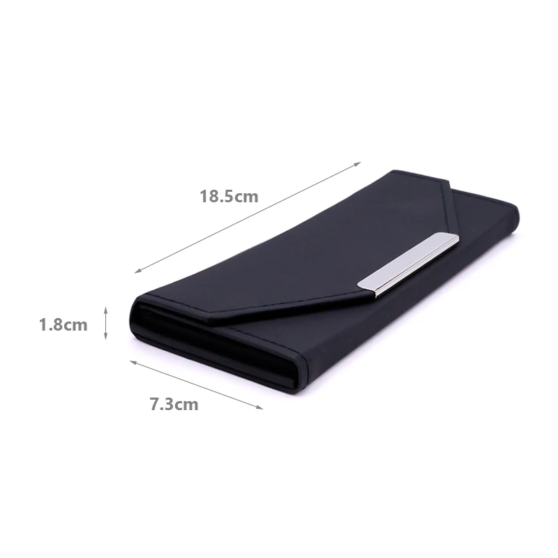 Sac de rangement de pincettes d'extension de cils en cuir, conteneur vide Portable, étui organisateur d'outils de faux cils, accessoires de cils