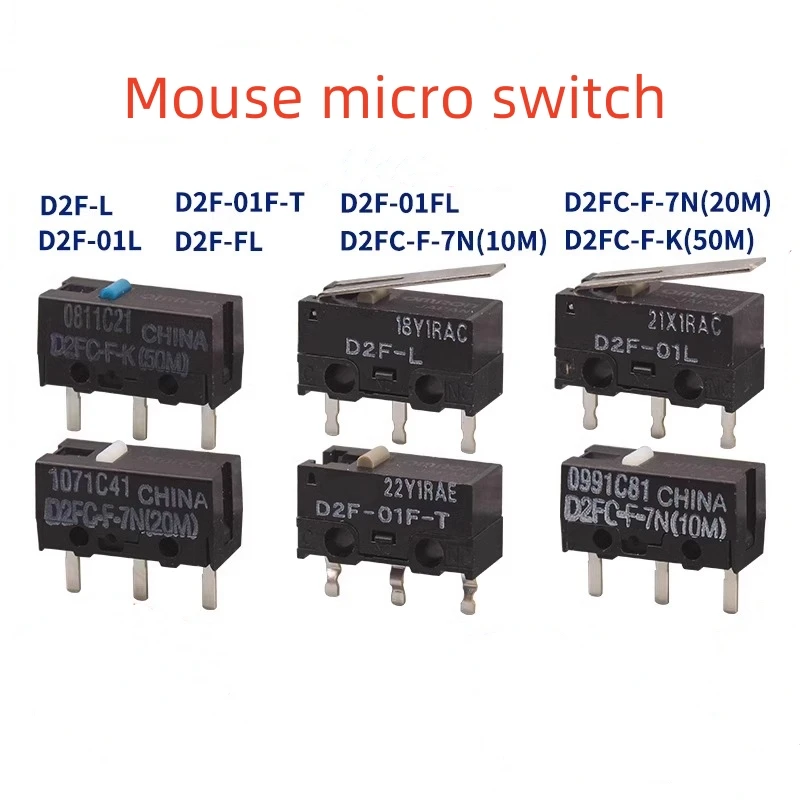 

3/10Pcs Original D2FC micro switch D2FC-F-7N 10m20m OF D2FC-F-K (50M) 60MN D2F D2F-F D2F-01 D2F-01L D2F-01FL D2F-01F-T D2F-F-3-7