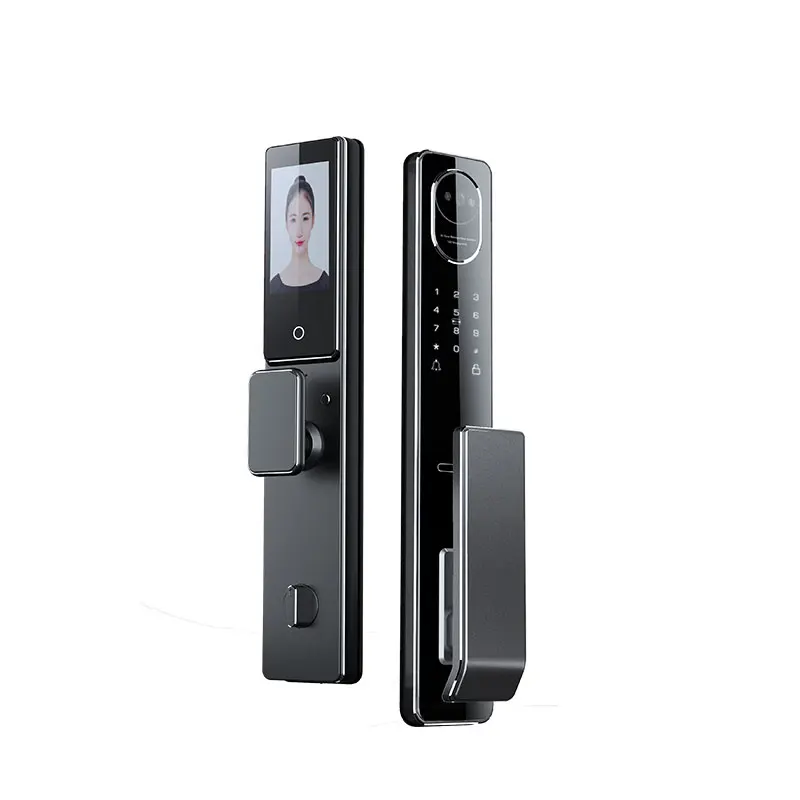 Security Lock with camera and fingerprint Door Tuya WiFi Recognition Digital Electronic Lock For Door Smart Lock