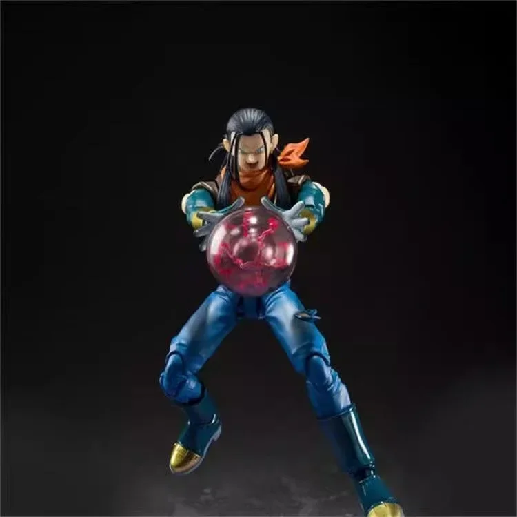 

Bandai Soul-ограниченный SHF Dragon Ball Dragon Ball GT Super 17, идеальный искусственный человек, готовый искусственный, на складе