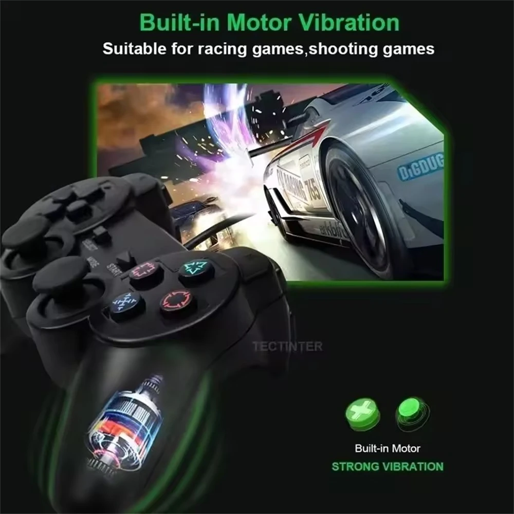 controle-com-fio-para-ps2-joystick-de-jogo-com-vibracao-para-playstation-2