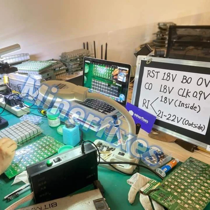 اتصل للحصول على التفاصيل! تري مينر إصلاح التجريبي! طقم تدريب إصلاح ASIC، Antminer Whatsminer Avalon، عبر الإنترنت/غير متصل، متعدد اللغات. #6