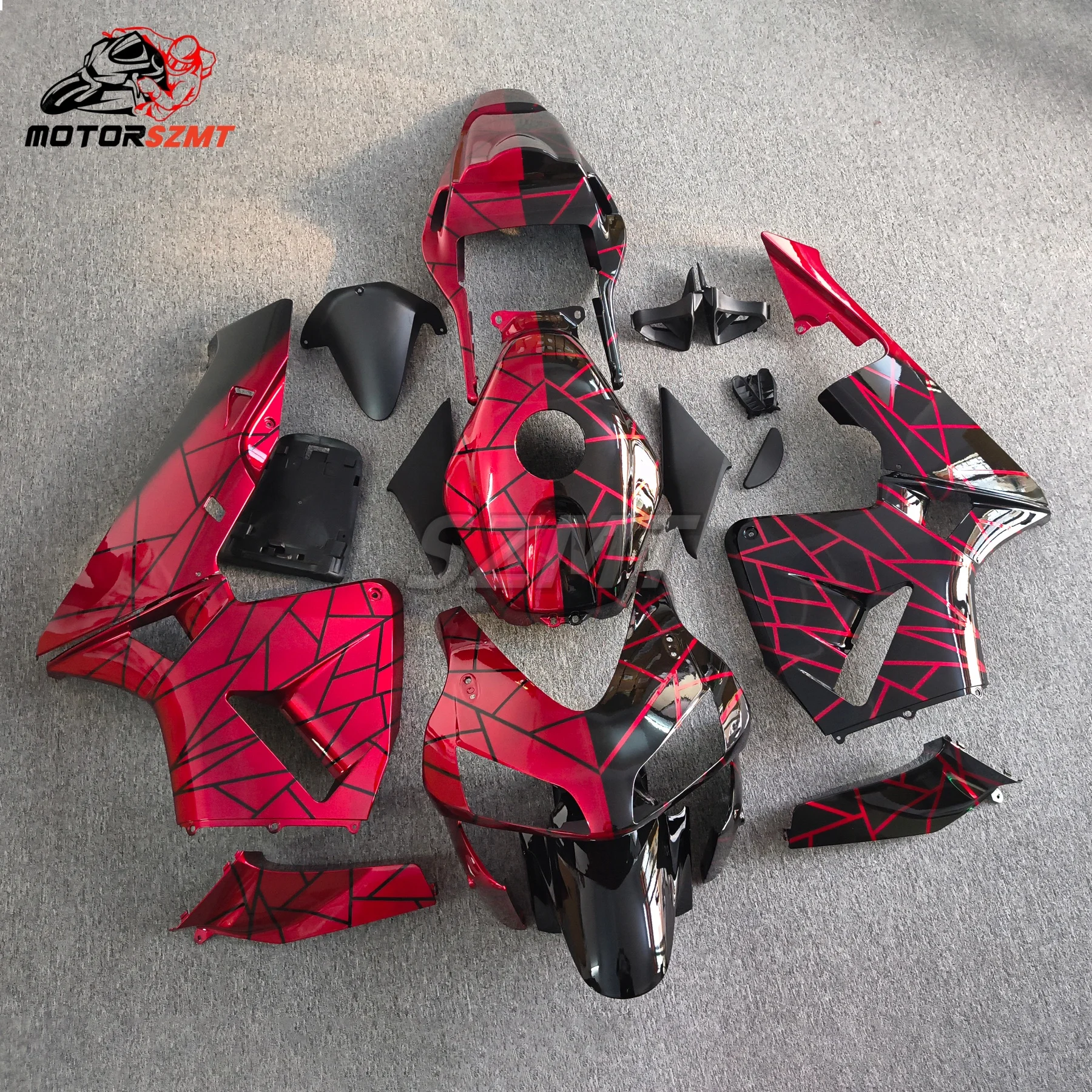 The motorcycle fairing kit is suitable Fo HONDA CBR600RR 2003 2004 CBR600 F5 03 04 fairing orange white gray black red blue