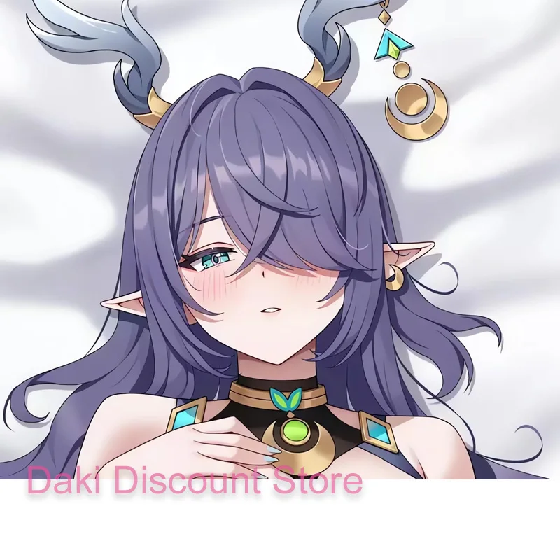 Dakimakura Anime Lauma Genshin Impact Double-sided Print 2WAY Life-size Pillowcase Gift Body Pillow Cover