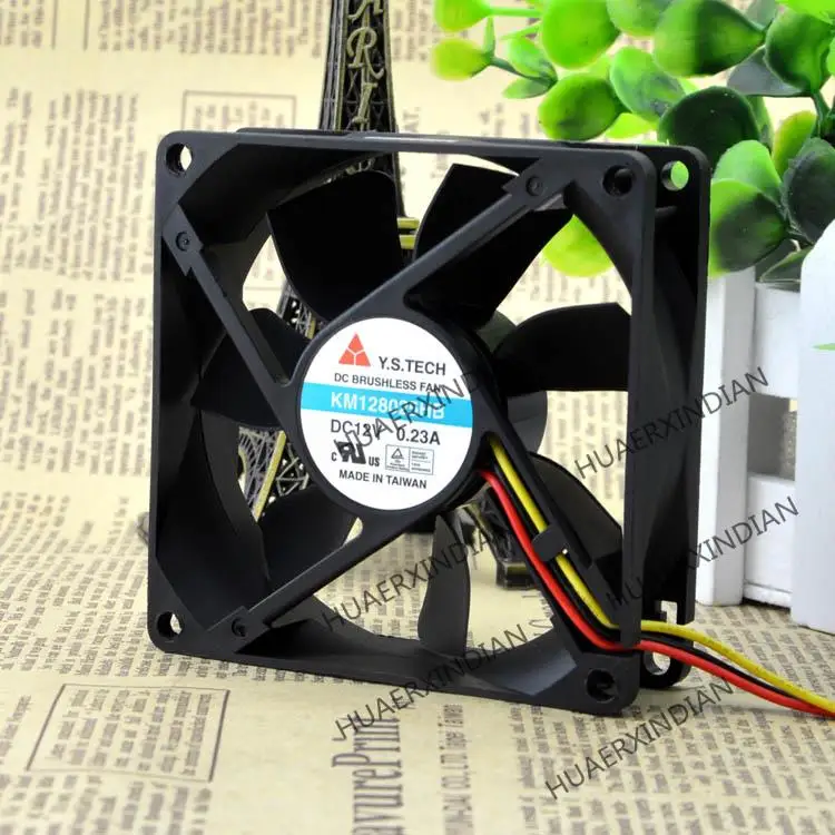 

New 8025 KM128025HB 12V 0.23A Cooling Fan Assembly Kit