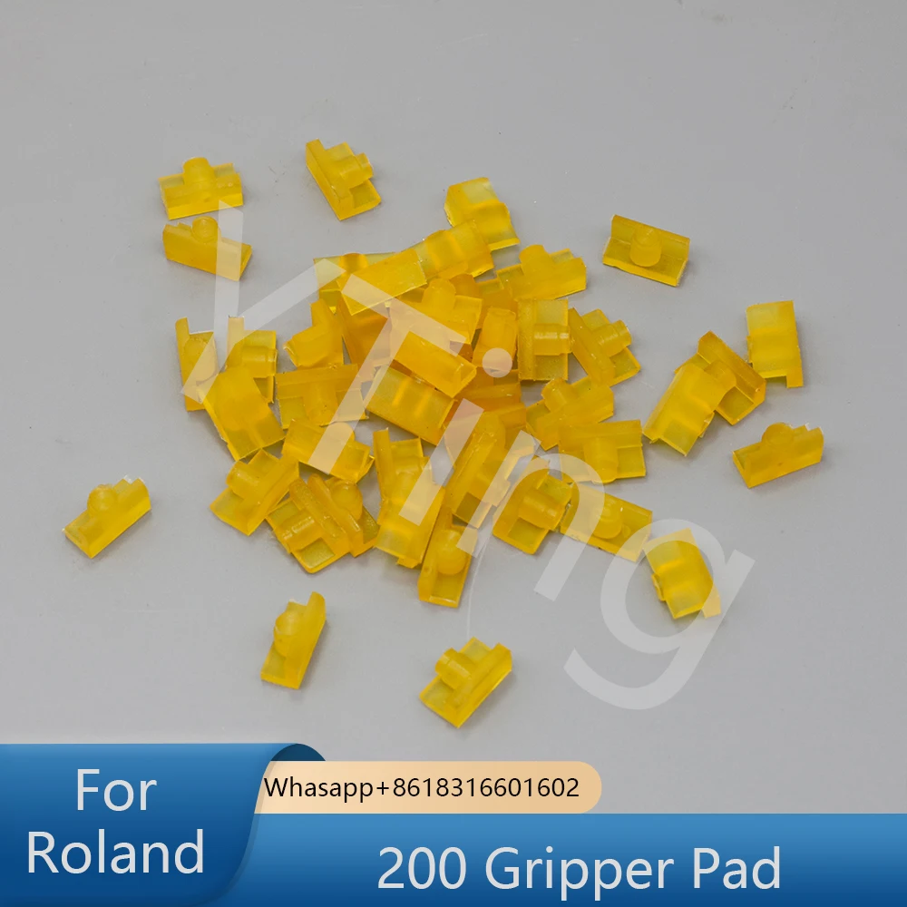 30pcs for Sale Printing Machinery Parts Roland 200 Gripper Pad Rubber ManRoland 200 204 Paper Receiver Pad 14x7x8.5mm in Stock