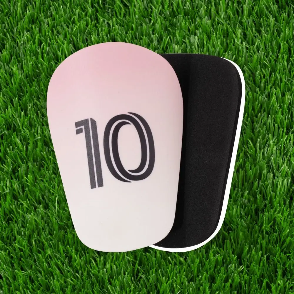 Espinilleras protectoras para piernas de fútbol, EVA, engrosamiento, absorción de golpes, tablero de vástago de entrenamiento, cubierta para piernas, espinilleras de fútbol ligeras