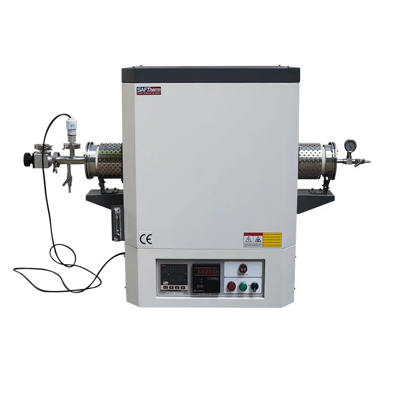 1200C High Temperature Programmable Tube Oven Vacuum Lab Quartz Tube Furnace Customizable Sante